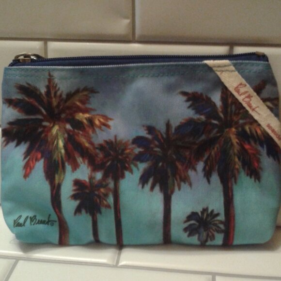 Paul Brent "Sun N Sand" Small Zippered Clutch Bag NWT - Picture 7 of 7